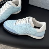 5A Quilted Sneakers Women's Leather Low