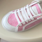 5A Women's 25SS Lagoon Biscuit Sole Sneakers Denim Canvas Low