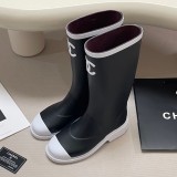 5A Women's 26C High Shaft Waterproof Rubber Boots ﻿