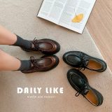 Original Logo-Patch Leather Loafers
