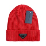 5A Ribbed Knit Cap Autumn Winter Warm Knitted Hat