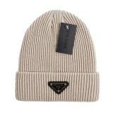 5A Ribbed Knit Cap Autumn Winter Warm Knitted Hat