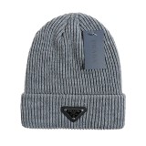 5A Ribbed Knit Cap Autumn Winter Warm Knitted Hat
