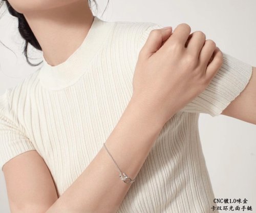 5A Love Double Ring Pendant Necklace Bracelet