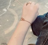 5A Love Double Ring Pendant Necklace Bracelet