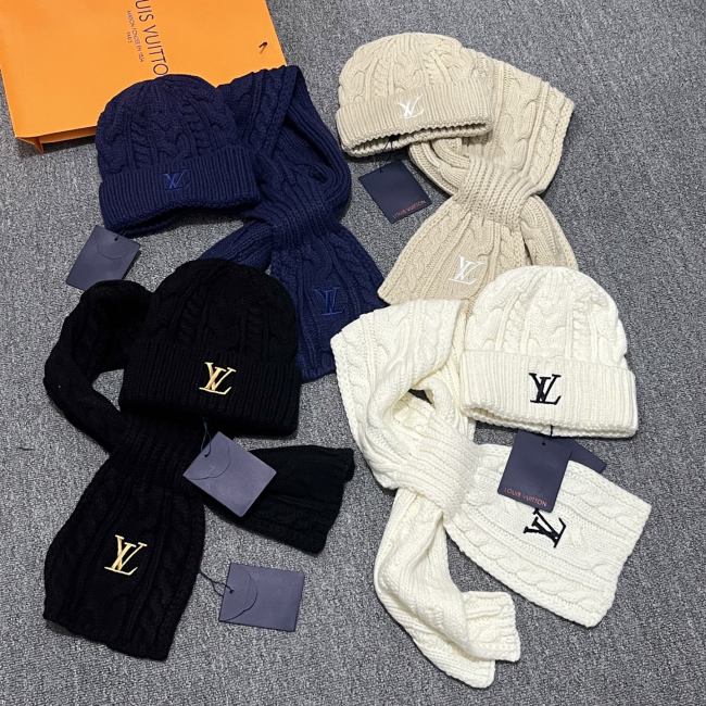 5A Unisex Knitted Hat Scarf Set