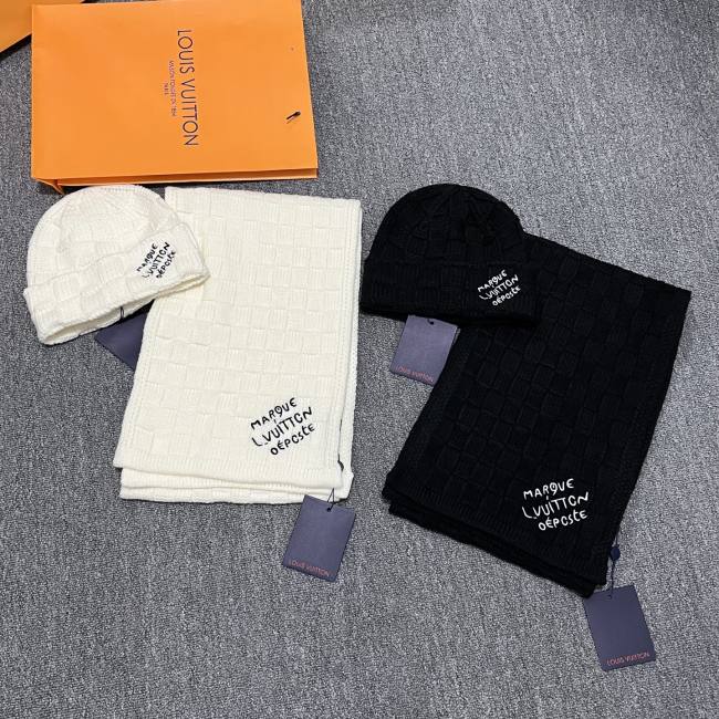 5A Unisex Knitted Hat Scarf Set