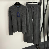 5A Women Cable Knit Sweater And Trousers Set