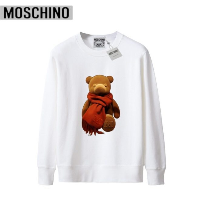 5A Teddy Bear Print Crew Neck Long Sleeve Sweatshirt