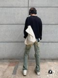 FW24 Dice Crewneck Long Sleeve Sweater Black XB3011#