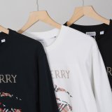 Embroidered Logo Round Neck Long Sleeve Sweater 302#