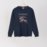 Embroidered Logo Round Neck Long Sleeve Sweater 302#