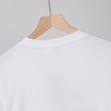 Embroidered Logo Round Neck Long Sleeve Sweater 302#