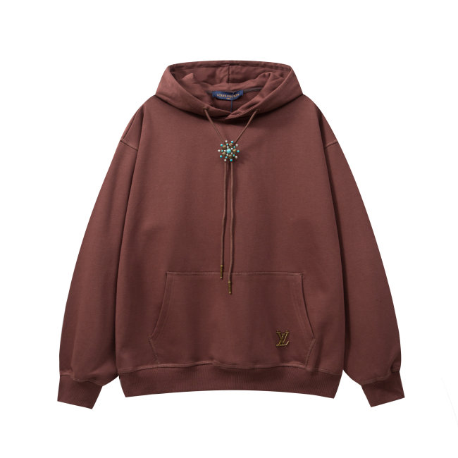 Simple Hoodie Burgundy 9010#