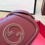Original 25SS Blondie Shoulder Bag Burgundy
