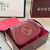 Original 25SS Blondie Shoulder Bag Burgundy