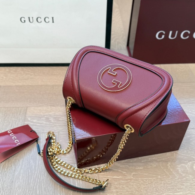 Original 25SS Blondie Shoulder Bag Burgundy