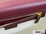 Original 25SS Blondie Shoulder Bag Burgundy