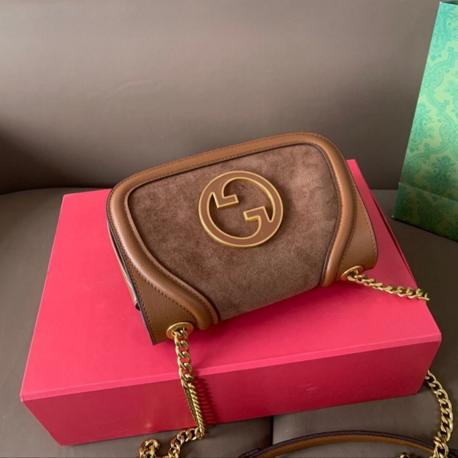 Original 25SS Blondie Shoulder Bag Brown