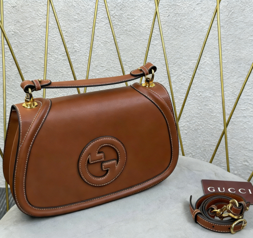 Original 25SS Blondie Shoulder Bag Brown