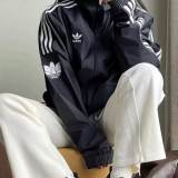 5A RT TT U2 Windproof Stand Collar Striped Jacket 7534
