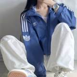 5A RT TT U2 Windproof Stand Collar Striped Jacket 7534