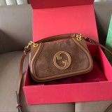 Original 25SS Blondie Shoulder Bag Brown
