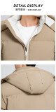 5A Men's Hooded Jacket Cotton Coat