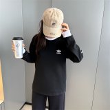 5A Embroidered Fleece Sweatshirt 3-Stripes