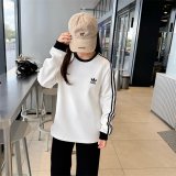 5A Embroidered Fleece Sweatshirt 3-Stripes