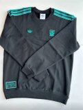5A Men's Embroidered Fleece Sweatshirt 3-Stripes