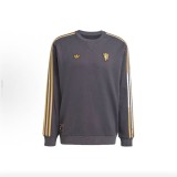 5A Men's Embroidered Fleece Sweatshirt 3-Stripes