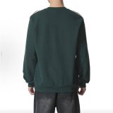 5A Men's Embroidered Fleece Sweatshirt 3-Stripes