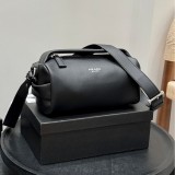 Original Men's Saffiano Leather Briefcase – Detachable Strap