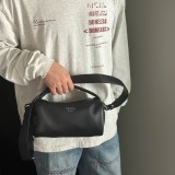 Original Men's Saffiano Leather Briefcase – Detachable Strap