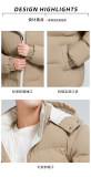 5A Men's Hooded Jacket Cotton Coat