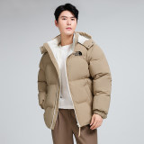 5A Men's Hooded Jacket Cotton Coat