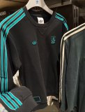 5A Men's Embroidered Fleece Sweatshirt 3-Stripes