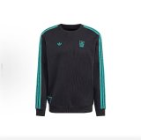5A Men's Embroidered Fleece Sweatshirt 3-Stripes