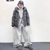 5A Men's Hooded Jacket Cotton Coat