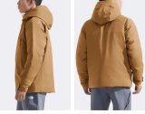 5A Men's Hooded Jacket Cotton Coat