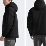 5A Men's Hooded Jacket Cotton Coat