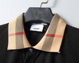 Spring Summer Men's Simple Short Sleeve Polo Shirt Green 30008