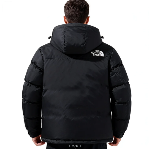 5A Men's Hooded Jacket Cotton Coat