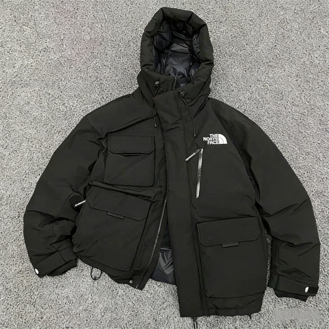 5A Men's Hooded Jacket Cotton Coat