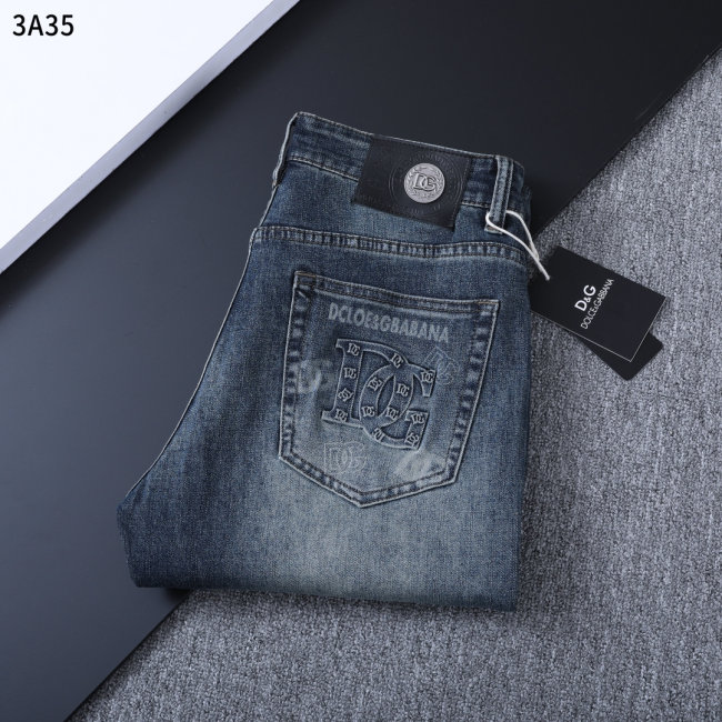 5A 25SS Stretch Slim Fit Jeans Lightweight Tapered Denim Pants