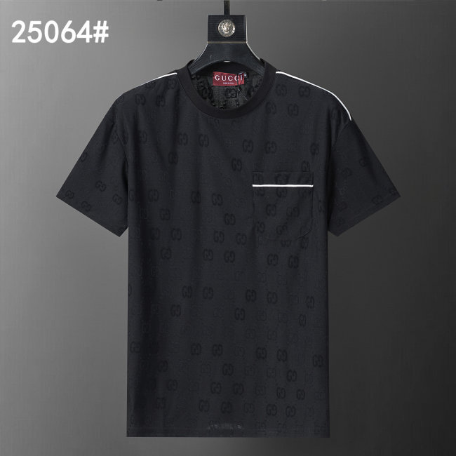 5A 26SS Breathable Knit Jacquard Fabric Spring T-Shirt