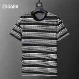 5A 26SS Breathable Knit Jacquard Fabric Spring T-Shirt
