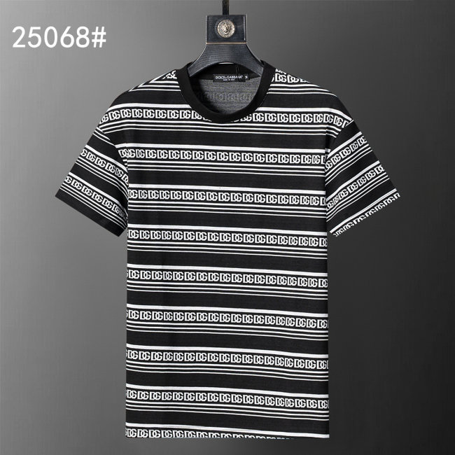 5A 26SS Breathable Knit Jacquard Fabric Spring T-Shirt