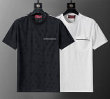 5A 26SS Breathable Knit Jacquard Fabric Spring T-Shirt